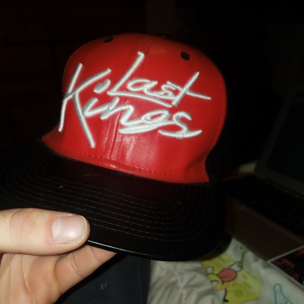 last kings red and black hat.